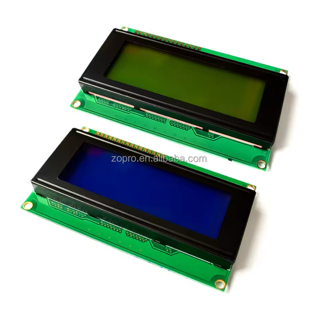I2C LCD2004 0310258 20x4 Character LCD Display Module with Blue/Yellow-Green Backlight HD44780 Compatible 5V