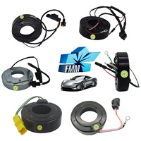 Bobina de Embrague Magnético para Compresor de Aire Acondicionado 9800822280, Bobina de Embrague Magnético SD6V12 para Peugeot 206 307 308, para Partner Citroën