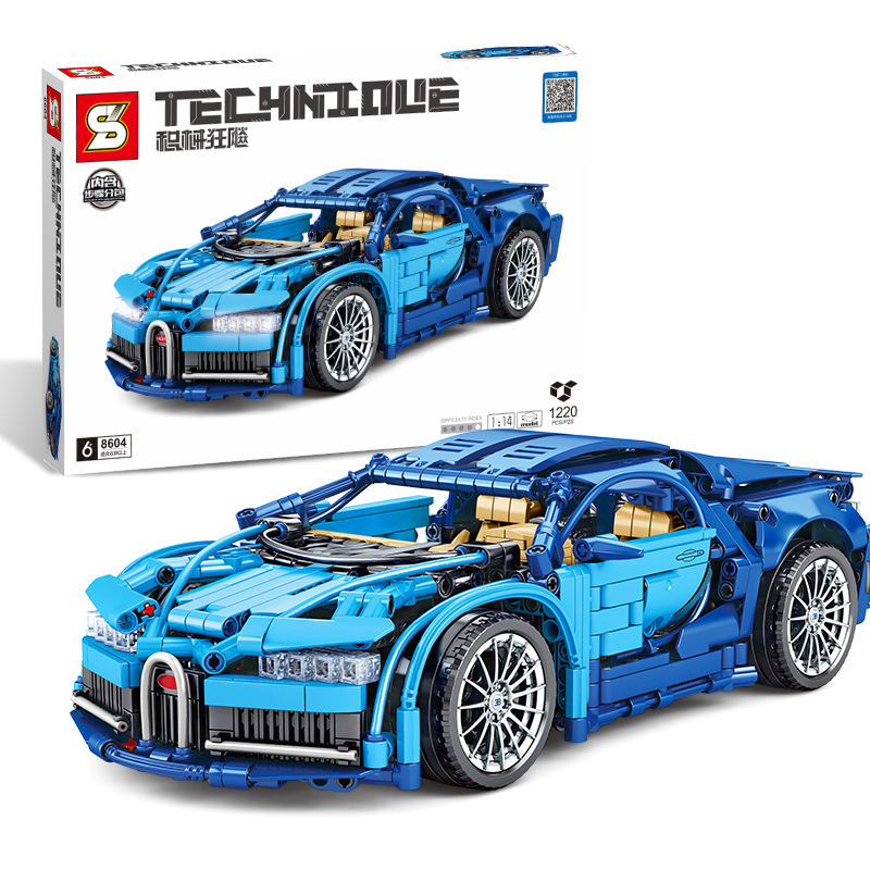 8604 Fury-Bugatti 114 con transmisión por engranajes, edición mejorada - Versión estática