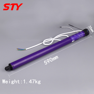 NOVO-Persianas enrollables motorizadas Tuya Wifi, persianas enrollables inteligentes para <span class=keywords><strong>el</strong></span> hogar, motor tubular de 34mm - Product Image 3
