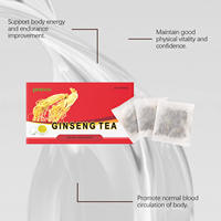 Tisane aromatisée au Ginseng d'Afrique, mélange de plantes naturelles, en sachets, pour l'hydratation quotidienne des hommes et le bien-être familial, en promotion