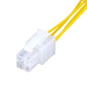 CPU 4pin Male to Female Extension Cable Wire Harness For Mother Board Power Supply Power Cord 4P Line Adapter