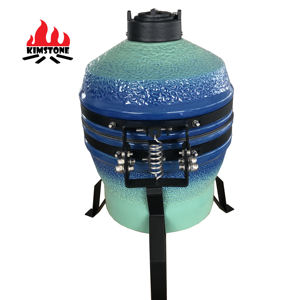 Kimstone 13 pouces Chine céramique kamado grill barbecue <span class=keywords><strong>plancha</strong></span> grille fumoir extérieur barbecue grill - Product Image 3