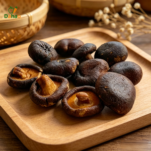 Cogumelos <span class=keywords><strong>Shiitake</strong></span> Inteiros de Alta Qualidade para Fritura a Vácuo, Prontos para Comer, Vegetais Secos, Snack de Cogumelos Secos - Product Image 1