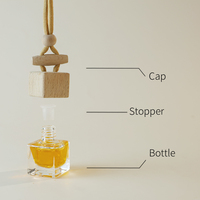 Rafraîchisseur d'air pour voiture Diffuseur de parfum Clips pour bouche d'aération Bâtonnets d'huiles essentielles Parfum automobile Rafraîchisseur d'air longue durée pour voiture