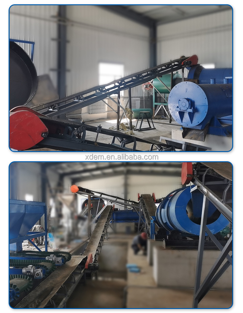Pig Manure Small Organic Fertilizer Compound Equipment Production Line 380v