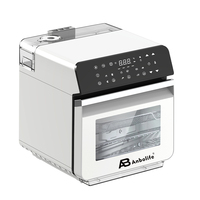 Freidora de Aire Digital Anbolife con Revestimiento Antiadherente, Libre de BPA, 10.5L, con Programa de Menú, Circuitos de Doble Protección, Función de Vapor