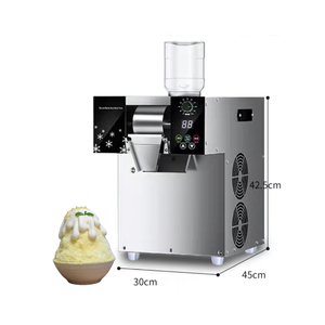 Sillair haute qualité entièrement automatique mini lait neige Machine à <span class=keywords><strong>glace</strong></span> 220V Commercial refroidi par Air en acier inoxydable flocon de neige Machine à <span class=keywords><strong>glace</strong></span> - Product Image 1