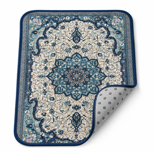 Fancie Persian Pattern Washable Eco-Friendly TPU Waterproof Non Slip Absorbent Pet Mat <strong>Rug</strong> Style Dog Training Pad OEM Wholesale - Product Image 1