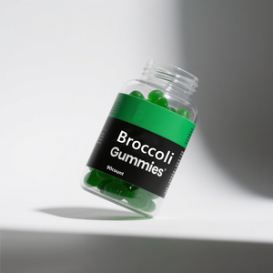 Gummies Supergreens Véganes en Gros OEM avec Extrait de Brocoli, Épinards, Betterave et Açaï pour la Santé Digestive Intestinale - Product Image 1