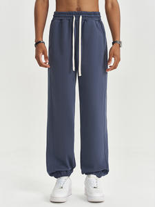 Pantalones Deportivos SL450P 2025 para Hombre y Mujer, 450G, Tejido Terry, 100% Algodón, Sencillos, Cómodos, Holgados, Casuales, Cintura Media, Lona - Product Image 4