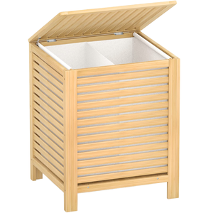 Organizador de Cubiertos de Bambú Moderno al por Mayor, Cestas de Almacenamiento Multifuncionales Ecológicas, Contenedor de Cocina - Product Image 1
