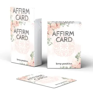 Custom Printing Adult Friends Self Care Motivation Mental Health Positive Affirmation Card