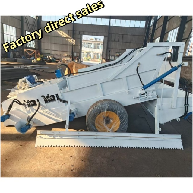 Efficient Digging Depth Beach Cleaning Machines Beach Cleaning Machine Beach Cleaner for Garbage Shell Removal