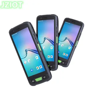 Nfc rfid di raccolta dati 4G Portatile Android Mobile QR Codice di Lettura MRZ Passaporto Lettore senza fili 2d scanner di codici a barre con di memoria