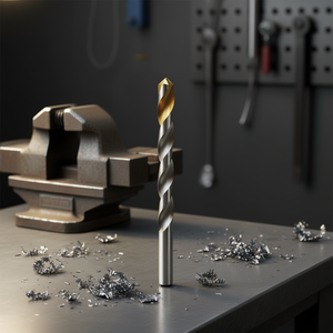 Broca helicoidal HSS de 2.1 mm con revestimiento de TiN para perforación de metal - Product Image 3