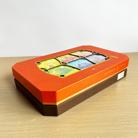 Boîtes cadeaux en papier pour chocolats avec séparateur, personnalisées, pour mariage, chocolats et bonbons, boîtes en papier