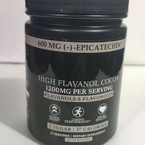 Extrait de Cacao en <span class=keywords><strong>Poudre</strong></span> de Haute Qualité Flavanol 30% 1200mg – Suppléments de Flavanols et Flavonoïdes <span class=keywords><strong>pour</strong></span> la Santé Cardiaque et l'Énergie des Adultes - Product Image 6