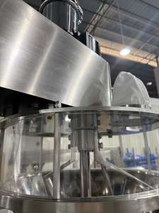 カスタムカスタードカレーロータリードイパック充填ガセット付きプレメイドパウチ角型フラットボトムバッグ挽きコーヒー粉末包装機 - Product Image 3