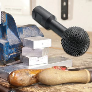 Fresa Rotante da 40mm per Intaglio del Legno, Utensile Industriale Fai-da-Te, Testa di Levigatura Sferica in Acciaio per Smerigliatrice Angolare - Product Image 5