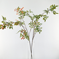 Fruits artificiels de qualité supérieure, baies de Chine, lilas de Cap, plantes pour arrangements floraux de mariage, décoration intérieure pour la maison, l'hôtel, le restaurant