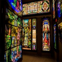 Façade en verre émaillé trempé soie résistante aux hautes températures imprimée pour le modèle personnalisé de projet architectural extérieur d'hôtel