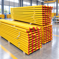 Poutre en bois H20 réglable jaune pour coffrage de table de construction en Chine, pour système de coffrage de dalle en béton