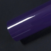 Réparation anti-rayures Film d'emballage à changement de couleur de voiture Film d'emballage de voiture Ppf Crystal Violet Tpu Couleur