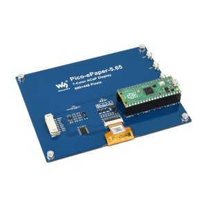Waveshare 5.65Inch Kleurrijke E-Paper E-Ink Display Module Voor Raspberry <span class=keywords><strong>Pi</strong></span> Pico 600*448 Pixels Acep 7-Color - Product Image 5