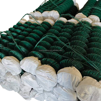 Clôture en treillis métallique galvanisé en acier, design tissé antirouille pour la sécurité et l'utilisation domestique, compatible avec les portails coulissants