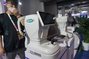 Refractómetro Instrumento Reposapiés automático Niebla Visión en color Refractor automático para <span class=keywords><strong>óptica</strong></span> con múltiples funciones <span class=keywords><strong>de</strong></span> medición - Product Image 6