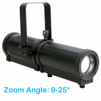 Mini projecteur profilé ellipsoïdal LED RGBW blanc 60W avec zoom DMX pour scène théâtrale Leko