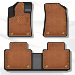 Tapetes <span class=keywords><strong>de</strong></span> Auto <span class=keywords><strong>de</strong></span> TPE y Alfombra 2 en 1 <span class=keywords><strong>de</strong></span> Doble Capa, Ajuste Personalizado <span class=keywords><strong>para</strong></span> la Mayoría <span class=keywords><strong>de</strong></span> los Vehículos, Resistentes al Agua, Inodoros, <span class=keywords><strong>para</strong></span> Todo Clima - Product Image 5