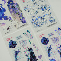 Autocollants Manga de Qualité Export Hercter, Designs Assortis, Fabrication ODM, pour la Collection des Fans d'Anime