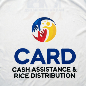 T-shirt all'ingrosso per la campagna elettorale nelle Filippine, con logo CARD Martin Romualdez MR, in poliestere ad asciugatura rapida, per raduni politici - Product Image 4