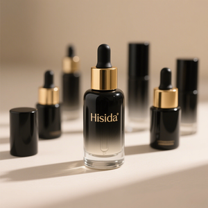 ขวดยา seurm 10ml 15ml 20ml 30ml 50ml 100ml พร้อมกล่องหยดทองน้ำมันหอมระเหยขวดแก้วสีดำ - Product Image 2