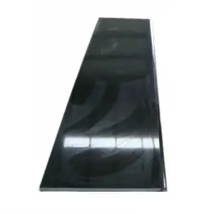 Wholesale High Quality Polish Black Galaxy Granite Flooring Tile Cheap Slabs Price Black Galaxy Granite