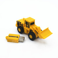 Clé USB en forme de bulldozer, 1 Go, USB 2.0, prix le plus bas, vente flash