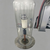 Couvre-crémaillères et cloches en quartz transparent de haute pureté sur mesure, dômes en quartz résistants aux hautes températures |   Vente en gros