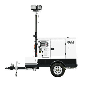 <span class=keywords><strong>19kVA</strong></span> 15kw 휴대용 사일런트 디젤 발전기 라이트 타워 발전기 세트 - Product Image 4