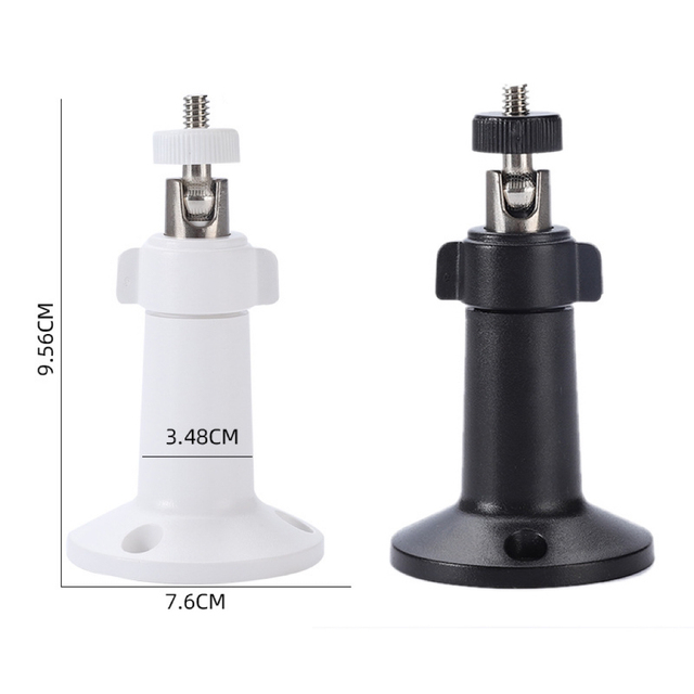 Security Camera Bracket Outdoor Indoor 360 Rotation 1/4" Screw Camera Adjustable Wall Mount for Arlo Ultra/Pro/Pro 2/Pro 3