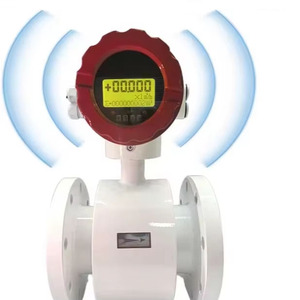 مقياس تدفق مغناطيسي عالي الدقة مضاد للتآكل من الفولاذ المقاوم للصدأ، مقياس تدفق كهرومغناطيسي بدقة 0.2% و0.5% قابل للتخصيص حسب الطلب - Product Image 1