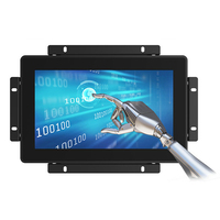 PC industriel sans ventilateur en aluminium, écran tactile étanche IP65, PC tout-en-un pour armoire de livraison express et usine intelligente