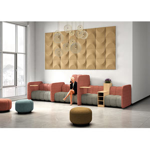 Ensemble de canapés modulaires pour salle d'attente, hôtel, espace public et bureau à domicile, mobilier de réception de bureau moderne - Product Image 2