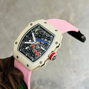 New 67-02 7.8mm Ultra-thin Luxury Men's Sport <b>Watch</b> Quartz 3BAR Waterproof Tourbillon Pointer Dial Tonneau <b>Case</b> Lightweight - Product Image 4