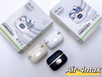 Écouteurs sans fil Air-4max 2025 – Casque de jeu avec micro et boîtier de charge – Casques audio Air-4max Pods