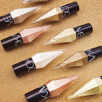 Mini Eyeliner métallique argent or diamant paillettes ensemble liquide longue durée, éclat ombre à paupières scintillant liquide Eyeliner