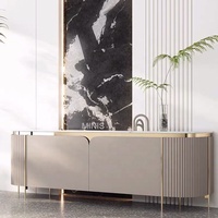 Mueble de TV de Madera Blanca, Moderno y Ecológico, para Sala de Estar o Dormitorio, Completamente Equipado, con Almacenamiento, Duradero, para el Hogar