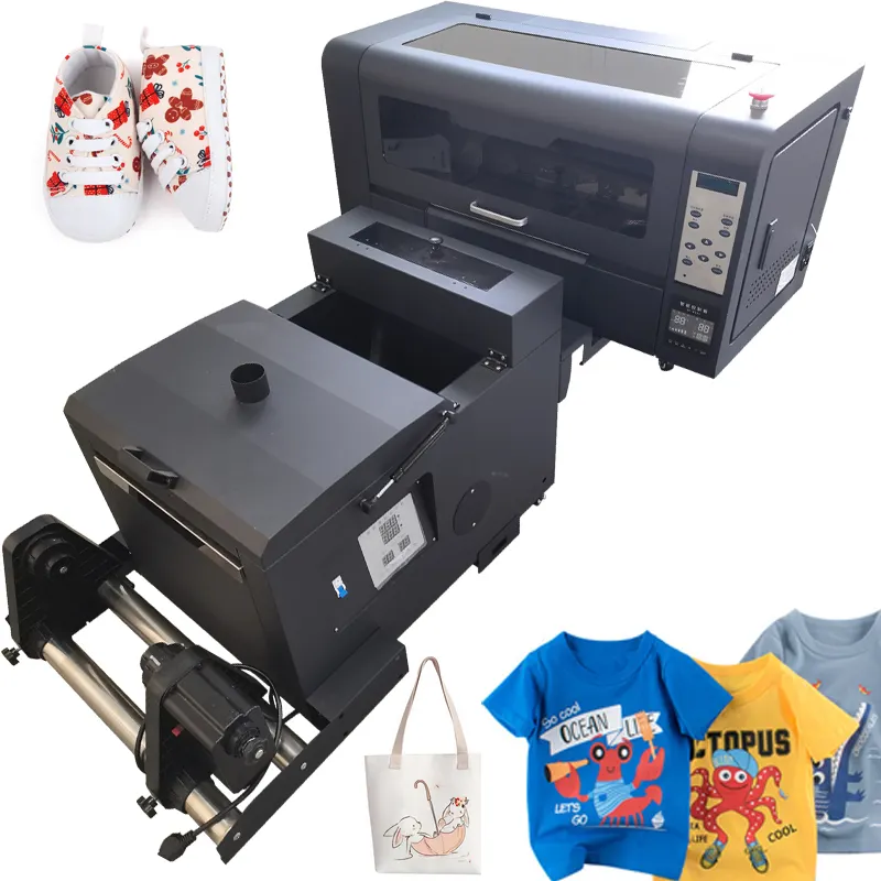 Hot Sale 30Cm A3 Inkjet Printer Dtf Textile T Shirt Printing Machine Direct Pet Film Transfer Xp600 Dtf Printer
