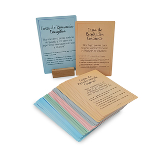 Cubierta de tarjeta de afirmación de atención plena positiva inspiradora impresa personalizada precio de fábrica para papel hecho de salud mental para <span class=keywords><strong>niños</strong></span> - Product Image 3